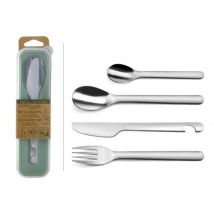 Set 4 couverts nomades Mobil'Pocket Amefa - Couteaux du Chef - Couteaux du Chef