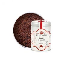 Sumac en poudre 60g acidulée salée Terre exotique - Couteaux du Chef - Couteaux du Chef