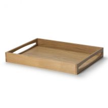 Plateau 49 x 35 x 6,3 cm en chêne Continenta - Couteaux du Chef - Couteaux du Chef