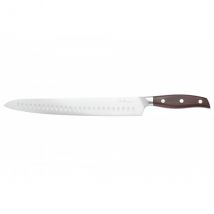 Couteau pour découper 30cm en inox et santal Guillaume Leonard Cuistot - Couteaux du Chef - Couteaux du Chef