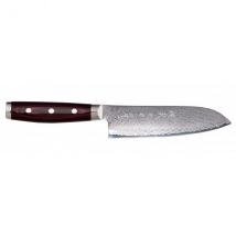 Couteaux japonais Santoku 16.5cm SUPER GOU YAXELL 161 couches de damas - Couteaux du Chef - Couteaux du Chef