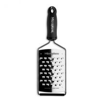 Rape gourmet MICROPLANE manche noir grains ultra gros - Couteaux du Chef - Couteaux du Chef