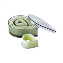 7 découpoirs en polyglass ovales pointus unis - Couteaux du Chef - Couteaux du Chef