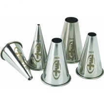 Ensemble de 6 douilles inox unies Mallard Ferrière - Couteaux du Chef - Couteaux du Chef