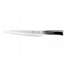 Couteau trancheur Tamahagane Tsubame japonais VG5 martelé 27cm - Couteaux du Chef - Couteaux du Chef