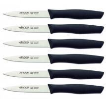 Set de 6 couteaux d'office lame 10cm nova Arcos - Couteaux du Chef - Couteaux du Chef