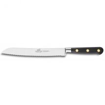 Couteau pain 20cm sabatier Idéal inox forgé rivets laiton - Couteaux du Chef - Couteaux du Chef