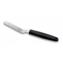 Palette coudée 22cm lame inox manche noir PP - Couteaux du Chef - Couteaux du Chef