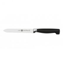 Couteau universel lame à dents 13cm Zwilling Four Star - Couteaux du Chef - Couteaux du Chef