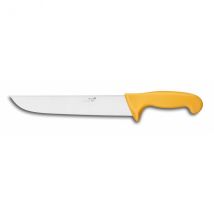 Couteau de boucher professionnel Déglon 25cm jaune série Profil - Couteaux du Chef - Couteaux du Chef