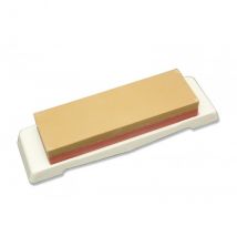 Pierre à aiguiser 1000/3000 - Japan Kanetsune avec socle - Couteaux du Chef - Couteaux du Chef