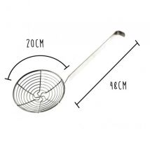 Araignée à friture en inox diamètre 20cm et manche 48cm - Couteaux du Chef - Couteaux du Chef