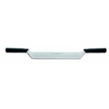 Couteau à fromage professionel 2 manches lame 30cm alvéolée DICK acier inox - Couteaux du Chef - Couteaux du Chef