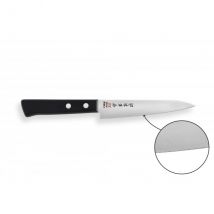 Couteau modèle utile 13cm surface micro-dentelée Kanetsugu Rev 21 - Couteaux du Chef - Couteaux du Chef