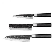 Coffret couteaux de cuisine Samura gamme Blacksmith - 3 pièces - Couteaux du Chef - Couteaux du Chef