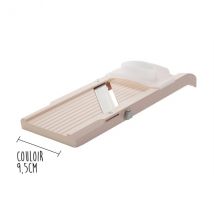 Mandoline large Super Benriner couloir 9.5cm avec poussoir qualité pro - Couteaux du Chef - Couteaux du Chef