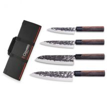 Trousse cuisine 4 couteaux style japonais 3 Claveles Osaka - Exclusivité - Couteaux du Chef - Couteaux du Chef