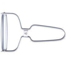 Eplucheur de la marque Triangle en inox avec lame lisse et protège-lame inclus - Couteaux du Chef - Couteaux du Chef