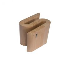 Bloc Artelegno Grand Prix forme S pour la cuisine - 2 bois possibles - Couteaux du Chef - Couteaux du Chef