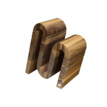 Bloc Artelegno Grand Prix Chicane S pour la cuisine - 2 bois possibles - Couteaux du Chef - Couteaux du Chef