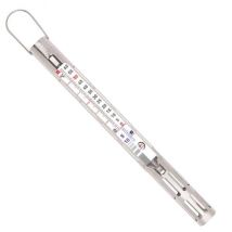 Thermomètre de boulanger Alla France en inox avec lecture de -10°C à +60°C - Couteaux du Chef - Couteaux du Chef