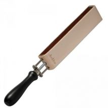 Cuir à rasoir HEROLD tendeur à vis 2 côtés peau sur feutre 33cm - Couteaux du Chef - Couteaux du Chef