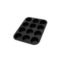 Moule pour 12 muffins de la marque Pradel Excellence en acier carbone - Couteaux du Chef - Couteaux du Chef