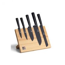 Bloc magnétique bambou 5 couteaux Richardson Sheffield - Couteaux du Chef - Couteaux du Chef