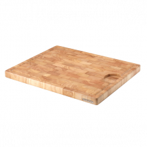 Planche à découper Continenta hévéa avec rigole - Couteaux du Chef - Couteaux du Chef