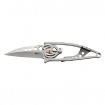 Couteau pliant CRKT modèle Snap Lock 5102N manche acier inox 10,5cm - Couteaux du Chef - Couteaux du Chef