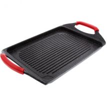 Plancha grill en fonte d'aluminium 46 x 27 x 2.2 cm façon pierre induction Pradel Excellence Premium - Couteaux du Chef - Couteaux du Chef