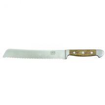 Couteau à pain 21cm forgé Alpha Olive Güde - Couteaux du Chef - Couteaux du Chef