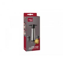 Coffret Wine Saver Vacu-Vin acier 3 pièces - Couteaux du Chef - Couteaux du Chef