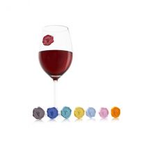 Coffret 8 marque-verres Vacu Vin Cépages - Couteaux du Chef - Couteaux du Chef