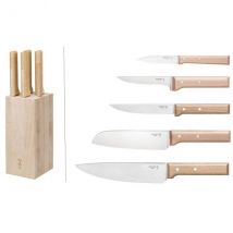 Bloc 5 couteaux spécial viande Opinel gamme Parallèle - Couteaux du Chef - Couteaux du Chef