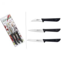 3 couteaux Sanelli acier inoxydable Jolly - Couteaux du Chef - Couteaux du Chef