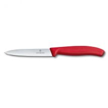 Couteau d'office rouge lame 10cm VICTORINOX - Couteaux du Chef - Couteaux du Chef