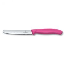 Couteau de table rose lame acier inox 11cm VICTORINOX - Couteaux du Chef - Couteaux du Chef