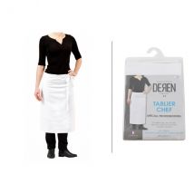 Tablier chef professionnel Deren 100% coton - Couteaux du Chef - Couteaux du Chef
