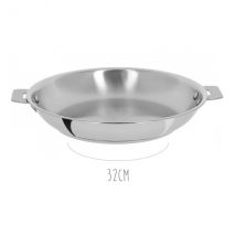 Poêle inox Cristel Casteline - Couteaux du Chef - Couteaux du Chef