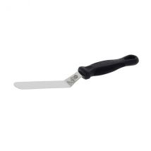 Petite spatule coudée De Buyer FKOfficium en inox à lame arrondie - Couteaux du Chef - Couteaux du Chef