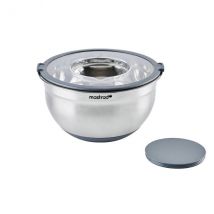 Bol en acier inoxydable + couvercle Mastrad - Couteaux du Chef - Couteaux du Chef