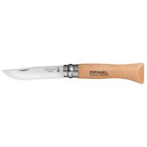 Couteau pliable Opinel N°6 traditionnel lame en inox et manche en hêtre - Couteaux du Chef - Couteaux du Chef