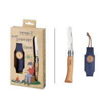 Coffret couteau pliant Mon premier Opinel N°7 bout arrondi avec étui - Couteaux du Chef - Couteaux du Chef