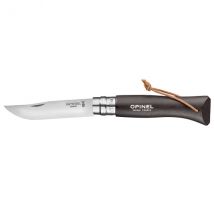 Couteau à lame pliable Opinel N°08 Baroudeur coloris brun noir - Couteaux du Chef - Couteaux du Chef