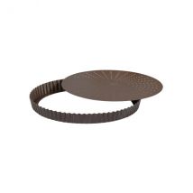 Tourtière cannelée perforée fond mobile Gobel - Couteaux du Chef - Couteaux du Chef