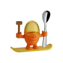 Petit coquetier pour enfants WMF McEgg avec sa cuillère en inox 18/10 - Couteaux du Chef - Couteaux du Chef