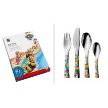 Ensemble de 4 couverts enfants WMF Pat'Patrouille en acier inox 18/10 Cromargan - Couteaux du Chef - Couteaux du Chef