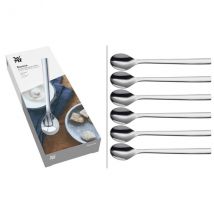 Lot de 6 cuillères à latte macchiato WMF Nuova en inox 18/10 Cromargan - Couteaux du Chef - Couteaux du Chef