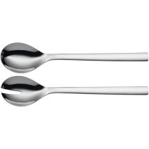 Service de 2 couverts pour salade WMF Nuova 30cm inox 18/10 Cromargan - Couteaux du Chef - Couteaux du Chef